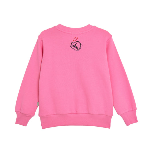 iMiN Kids Skull Love Logo Sweatshirt