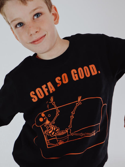 iMiN Kids Boys Clothes Sweatshirt Classic Black