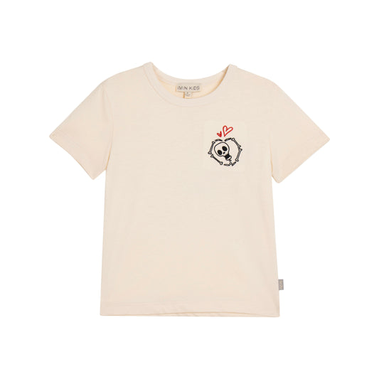 Kids Fun Skull Cotton Shirt