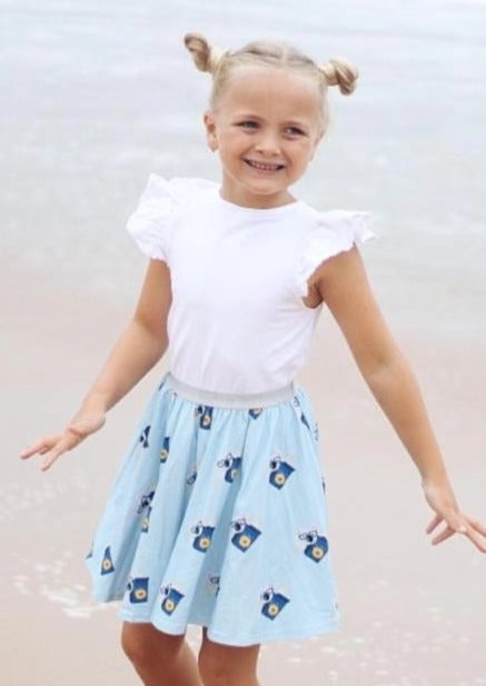 iMiN Kids Girls Skirt Blue Koala