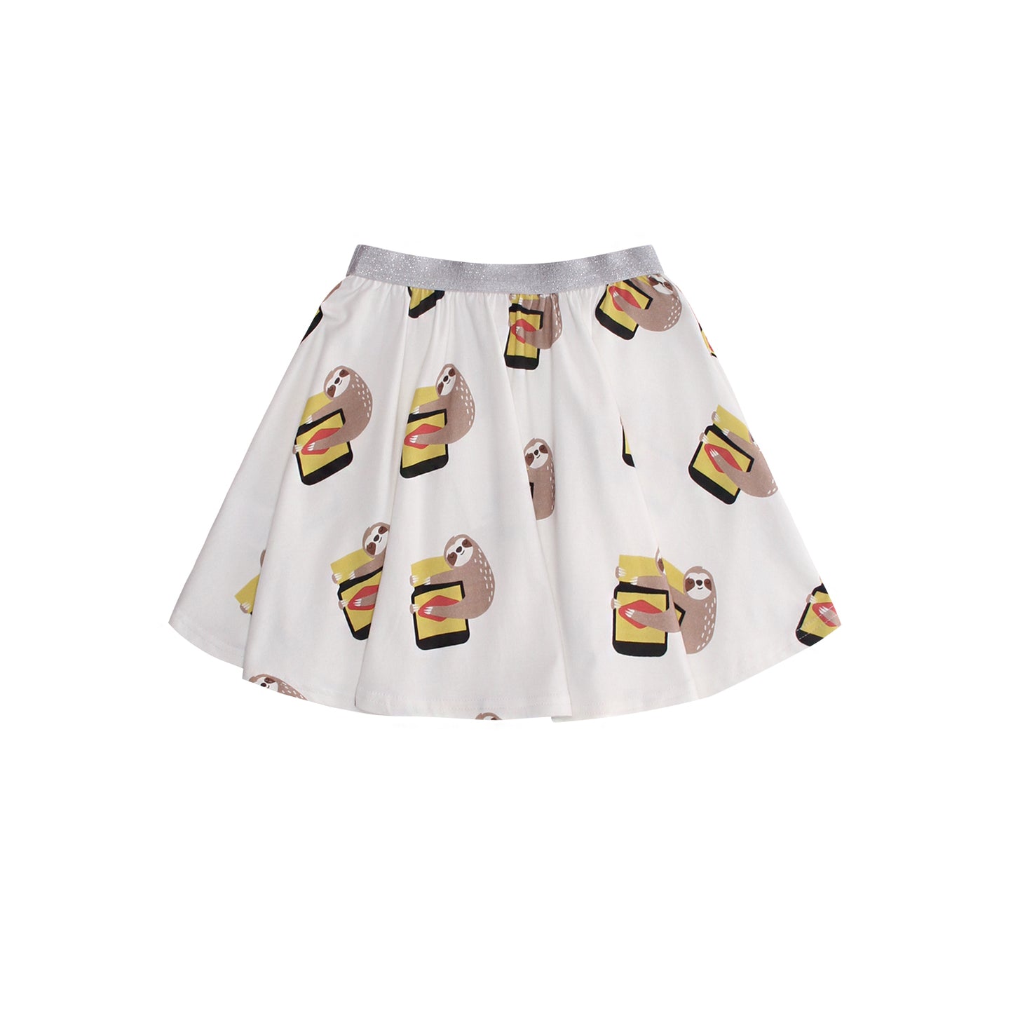 iMiN Kids Girls Summer Cotton Sloth Skirt
