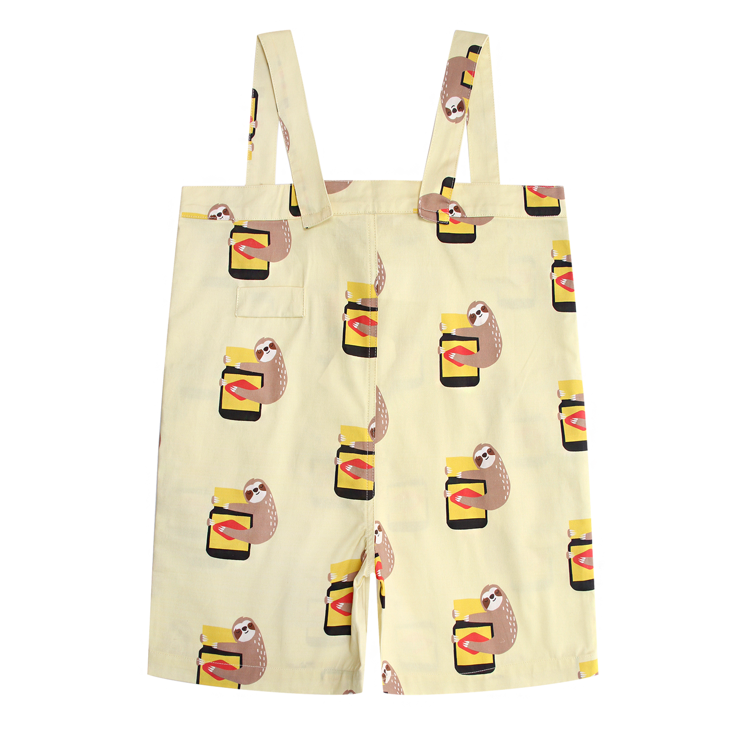 iMiN Kids Unisex Jumpsuit Yellow Sloth
