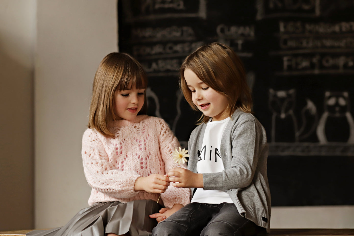 Boys Cotton Grey Winter Clothing Cardigan