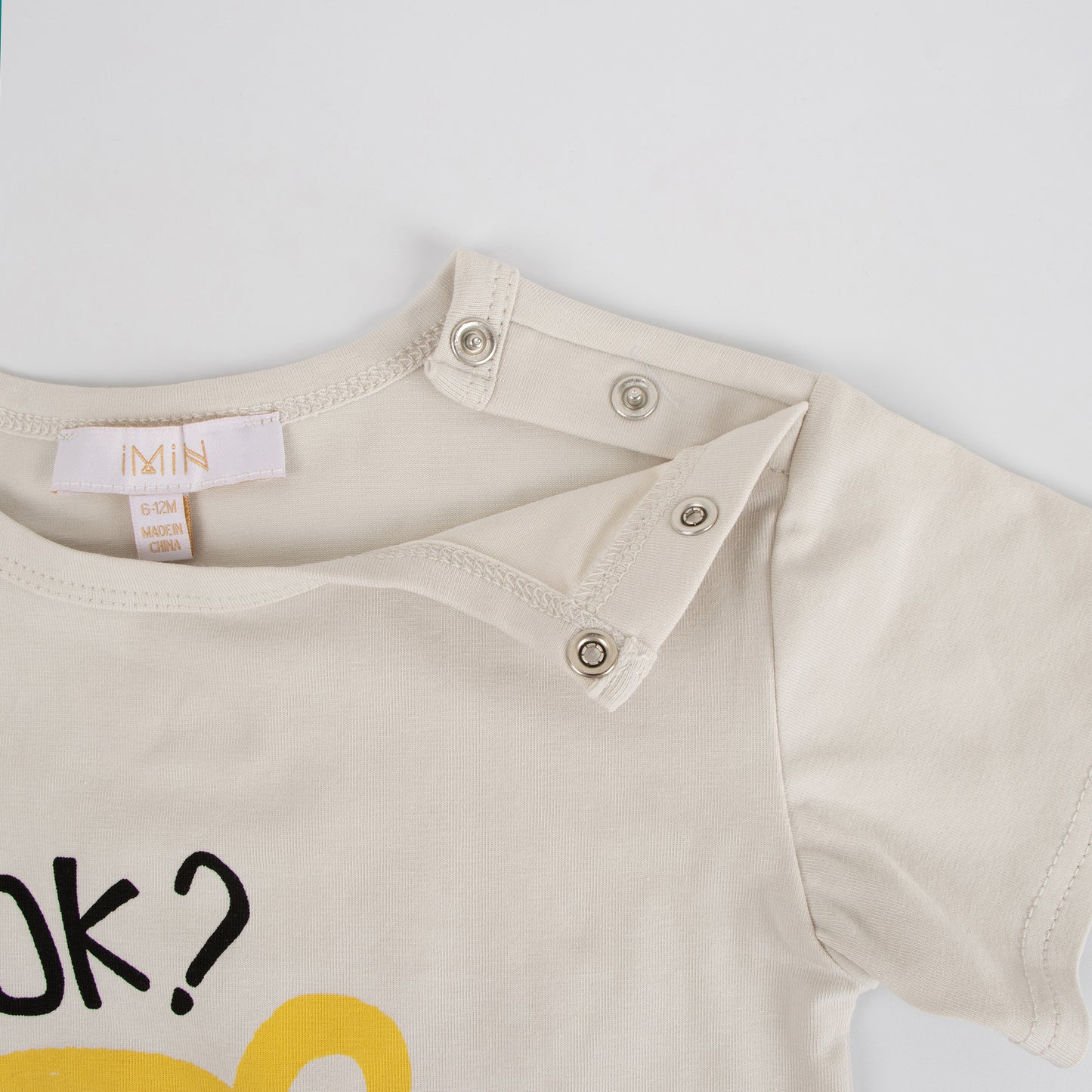 iMiN Kids Summer Fun T-shirt Grey Monster Friends