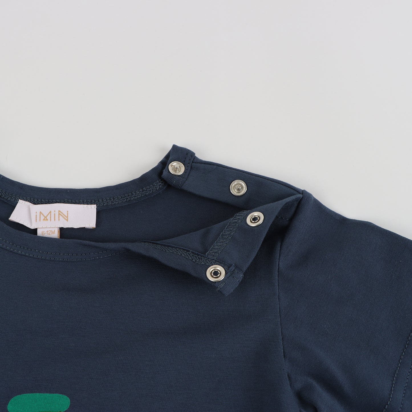 iMiN Kids Baby T-shirt Navy Blue Little Cupcake Friends