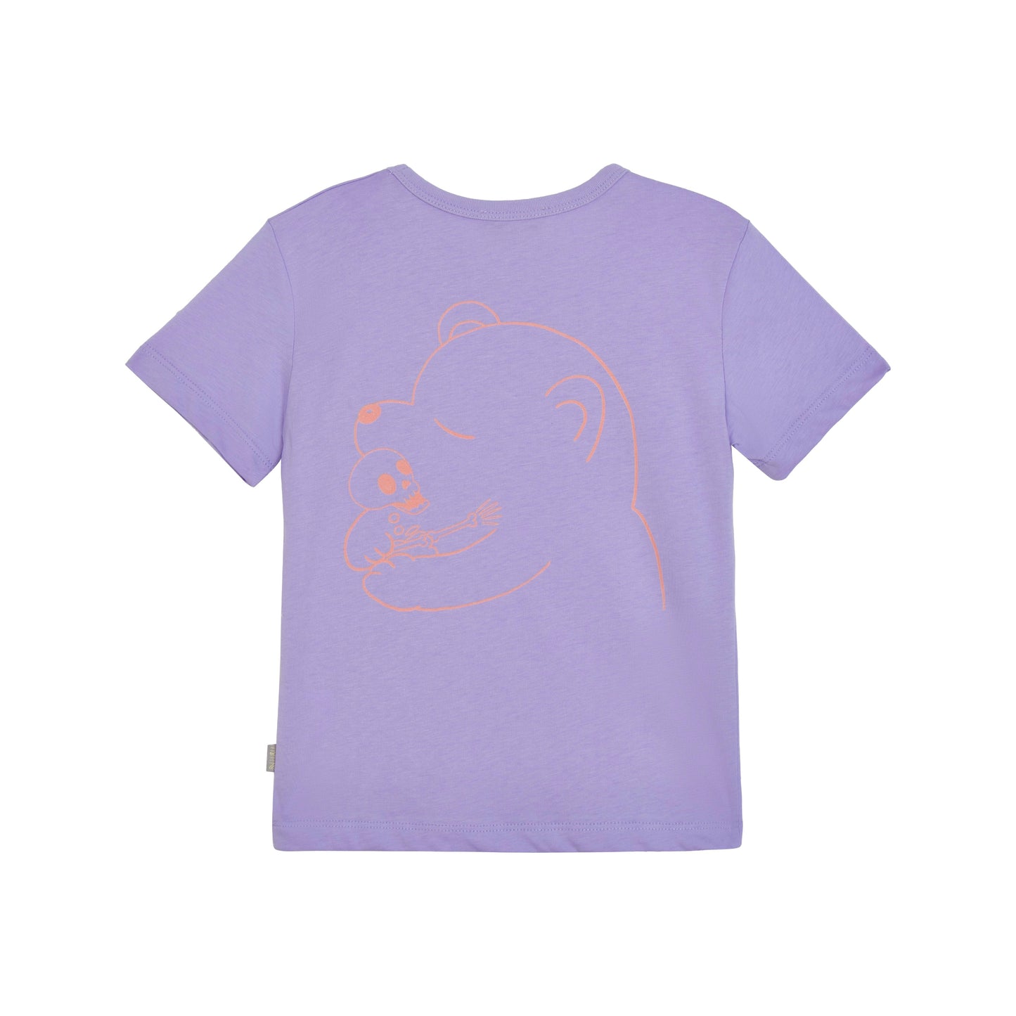 iMiN Kids Big Hug Skull T-Shirt Purple