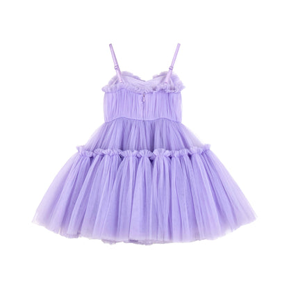 Girls Purple Tutu Dress for Birthday Party