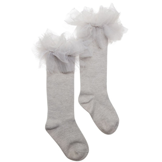 iMiN Kids Girls Frill Tutu Knee High Socks