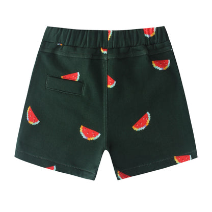 Boys Summer Green Shorts
