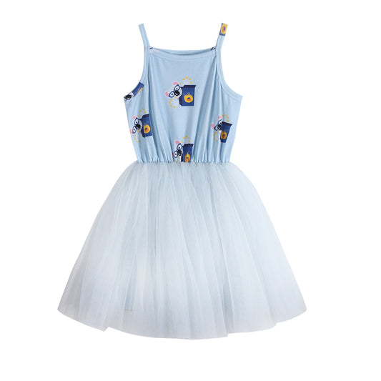 iMiN Kids Girls Tutu Dress Blue Koala