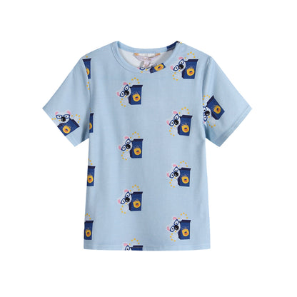 iMiN Kids Unisex T-shirt Blue Koala