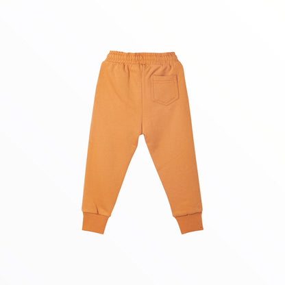 Rainbow Pixel Diving Sloth Ginger Yellow Track Pants