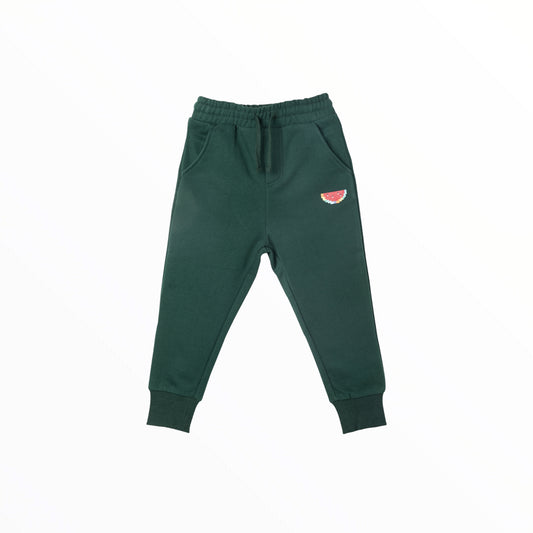 iMiN Kids Rainbow Pixel Watermelon Green Track Pants