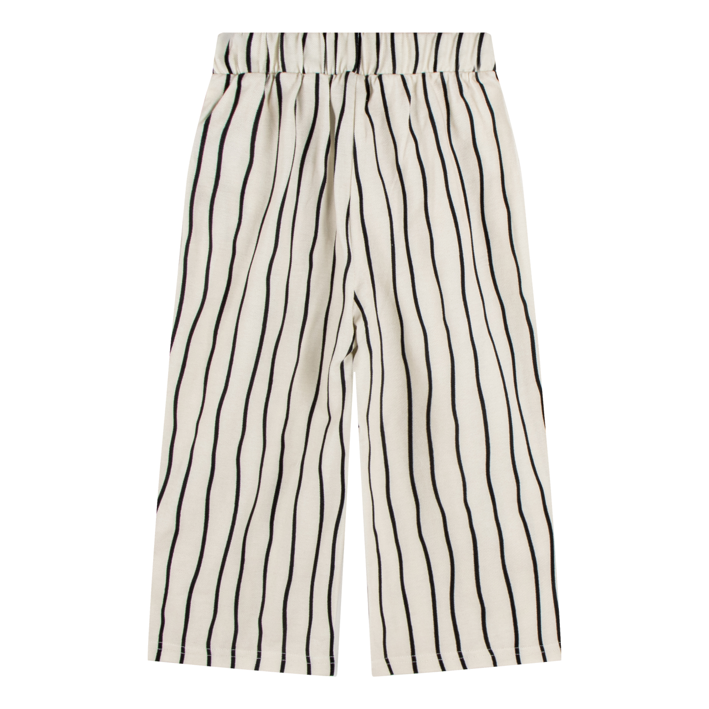 iMiN Kids Wide Leg Cotton Pants Vertical Striped