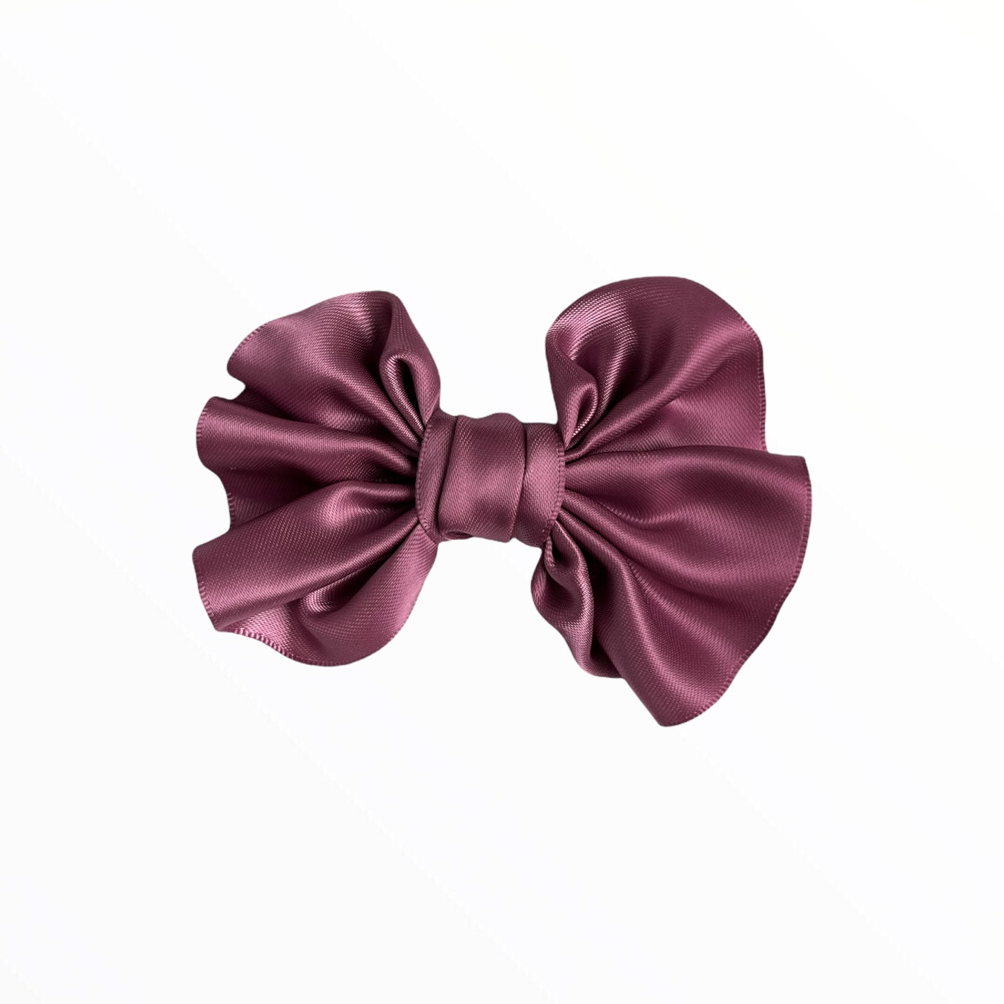 iMiN Kids Girls Handmade Satin Bow Hair Clip Fuchsia